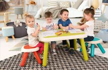 Pentru bebeluși - Set măsuță de jucărie didactică Activity Table Cotoons Smoby cu sunet, lumină și masă Kid cu două scăunele_6