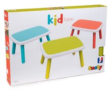 Kerti gyerekbútor - Asztalka gyerekeknek KidTable Smoby zöld UV védelemmel 18 hó-tól_2