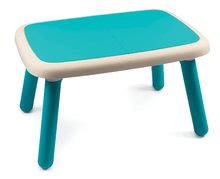 Dětský záhradní nábytek sety - Set stůl pro děti KidTable modrý Smoby s lavicí a stolečkem s UV filtrem_0