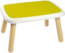 Dětský záhradní nábytek sety - Set stůl pro děti KidTable zelený Smoby se dvěma židlemi a stolkem s UV filtrem_5