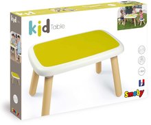 Detský záhradný nábytok sety - Set stôl pre deti KidTable zelený Smoby s dvoma stolčekmi a vodná dráha LockBox_29
