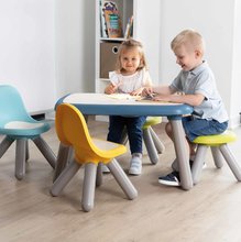 Kerti gyerekbútor - Asztal gyerekeknek Kid Table Smoby kék UV szűrővel 18 hó-tól_0