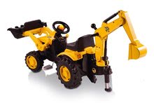 Stari vnosi - Smoby 33333 Traktor žltý s nakladačom a s bágrom 126*68*45 cm_2
