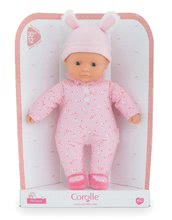 Puppen ab 9 Monaten - Puppe Sweet Heart Pink Corolle mit blauen Augen und abnehmbarer Mütze 30 cm ab 9 Monaten_3