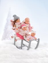 Panenky od 18 měsíců - Panenka Bébé Calin Margot Enchanted Winter Corolle s hnědými mrkacími očima a fazolkami 30 cm od 18 měs_0