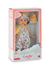Lutke za djecu od 18 mjeseci - Lutka za kupanje Bebe Bath TropiCorolle Corolle sa smeđim trepćućim očima i patkicom 30 cm od 18 mjeseci starosti_0