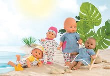 Lutke za djecu od 18 mjeseci - Lutka za kupanje Bebe Bath TropiCorolle Corolle sa smeđim trepćućim očima i patkicom 30 cm od 18 mjeseci starosti_2
