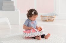 Játékbaba kiegészítők - Hordozható textil mózeskosár Mon Premier Poupon Bébé Corolle 30 cm játékbabának 18 hó-tól_0