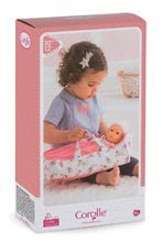 Játékbaba kiegészítők - Hordozható textil mózeskosár Mon Premier Poupon Bébé Corolle 30 cm játékbabának 18 hó-tól_4