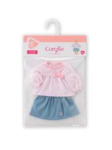 Oblečenie pre bábiky -  NA PREKLAD - Ropa conjunto Top & Falda Bébé Corolle pre 30 cm bábiku od 18 mes_2