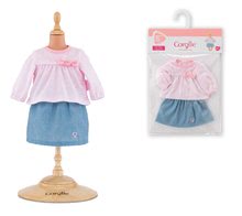 Oblečení pro panenky - Oblečení sada Top & Skirt Bébé Corolle pro 30cm panenku od 18 měsíců_3
