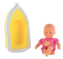 Igrače dojenčki od 18. meseca - Dojenček Mini Bath Plouf Corolle z rjavimi očkami in ladjico 20 cm od 18 mes_2