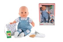 Igrače dojenčki od 24. meseca - Dojenček Gaby gre v vrtec Mon Grand Poupon Corolle 36 cm z rjavimi mežikajočimi očkami in 5 dodatki od 24 mes_14