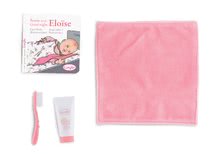 Panenky od 24 měsíců - Panenka Eloise jde do postýlky Mon Grand Poupon Corolle 36 cm s modrýma mrkacíma očima a 4 doplňky od 24 měs_1