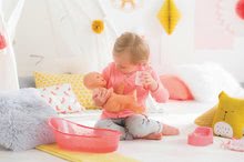 Igrače dojenčki od 24. meseca - Dojenček Emma pije in lula Mon Grand Poupon Corolle 36 cm z modrimi mežikajočimi očkami in 2 dodatkoma od 24 mes_4