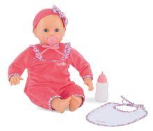 Puppen ab 24 Monaten - Puppe Lila Chérie Mon Grand Poupon Corolle 42 cm mit Klängen 5 Funktionen und blauen blinkenden Augen ab 24 Monaten_0