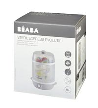 Sterilizatorji in grelci stekleničk - Sterilizator stekleničk Beaba Express 2v1 električni siv_2