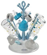 Kojenecké láhve - Odkapávač kojeneckých láhví Beaba Strom modro-šedý_0