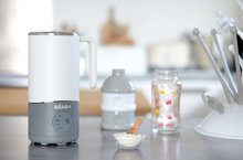 Stérilisateurs et chauffe-biberons - Préparation du lait de chaque type Milk Prep® White Grey Beaba 420 ml en acier inoxydable à 22°C/37°C/48°C gris à partir de 0 mois_3