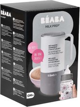 Sterilizátory a ohrievače -  NA PREKLAD - Preparación de leche de cualquier tipo Milk Prep® White Grey Beaba 420 ml de acero inoxidable a 22°C/37°C/48°C gris desde 0 meses_11