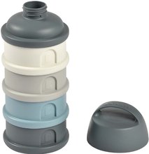 Caserole și forme pentru alimente - Dozator de lapte praf Formula Milk Container Beaba 4-piese Mineral Grey Blue gri-albastru de la 0 luni_1