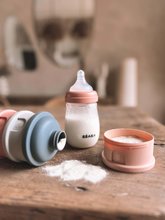 Dosen und Formen für Lebensmittel - Spender für Milchpulver Formula Milk Container Beaba 4-teiliges Mineral Grey Pink grau-rosa ab 0 Monaten_3