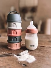 Dosen und Formen für Lebensmittel - Spender für Milchpulver Formula Milk Container Beaba 4-teiliges Mineral Grey Pink grau-rosa ab 0 Monaten_4