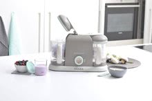 Aparat de gătit pe aburi cu mixer - Aparat de gătit cu aburi şi mixer Beaba Babycook® Duo Plus gri dublu_1