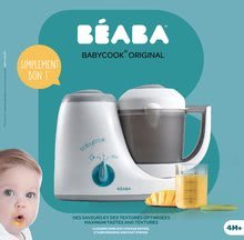 Pároló és turmixgépek - Ételpároló és turmixgép Beaba Babycook® Originál szürke-kék_2