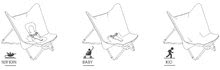 Babybetten - Babybett Evolutive Compact II Beaba Heather Grey grau faltbar ab 0 Monaten_8