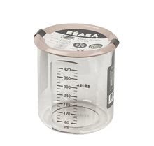 Élelmiszer tárolók és dobozok - Ételtároló doboz Beaba Maxi + Portion 420 ml Tritan nude_0