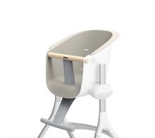 Krzesełka do karmienia - Pokrowiec tekstylny Beaba na jedálenskú stoličku Up&Down šedý od 6 miesięcy_3