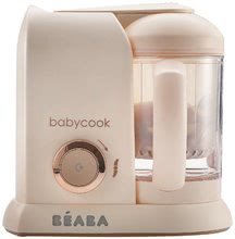 Parni kuhalnik in mešalnik - Parni kuhalnik in sekljalnik Beaba Babycook® Solo Rose Gold omejena posebna izdaja rožnati_0