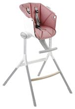 Dětské jídelní židličky - Textilní vložka Beaba Up & Down k dřevěné jídelní židli růžová od 6 měsíců_1