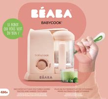 Pre bábätká - Parný varič a mixér Babycook® Plus Rose Gold Beaba dvojitý ružový od 0 mesiacov_1