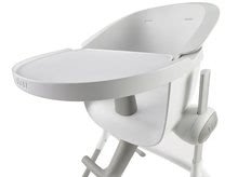 Stoli za hranjenje - Stolček za hranjenje iz lesa Beaba Up&Down High Chair nastavljiv 6 višin sivo-bel_4