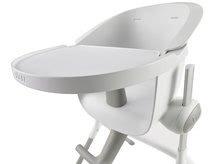 Baba etetőszékek - Etetőszék fából Beaba Up&Down High Chair dönthető 6 magasság szürkés-fehér 6-36 hó korosztálynak_0