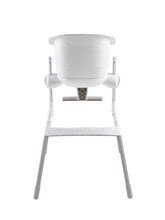 Dětské jídelní židličky - Jídelní židle ze dřeva Up & Down High Chair Beaba polohovatelná 6 výšek šedo-bílá 6–36 měsíců_6