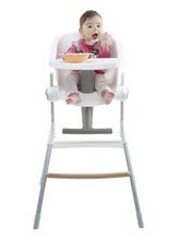 Jedálenské stoličky - Jedálenská stolička z dreva Up & Down High Chair Beaba polohovatelná do 6 výšok šedo-biela od 6-36 mesiacov_19