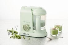 Pre bábätká - Parný varič a mixér  Babycook® Jade Green Beaba limitovaná špeciálna edícia zelený od 0 mesiacov_0