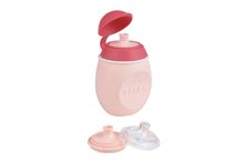 Parný hrniec s mixérom - Set parný varič a mixér Babycook® Solo Beaba + darček 2 dózy fľaštička s uzáverom lyžička a izotermický obal šedý od 0 mesiacov_0