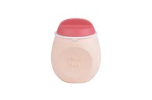 Za dojenčke - Steklenička Beaba Squeez'Portion za shranjevanje kašic silikonska 180 ml od 4 meseca rožnata_0