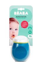 Gyerek itatópoharak - Palack Beaba Squeez'Portion Blue bébiételek tárolására szilikon 4 hó kortól kék_3