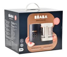 Pentru bebeluși - Aparat de gătit cu aburi şi mixer Beaba Babycook Neo Night Blue albastru-piersică_25