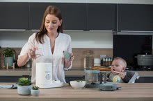 Für Babys - Dampfgarer und Mixer Babycook® Neo Grey White Beaba grau-silber ab 0 Monate_2