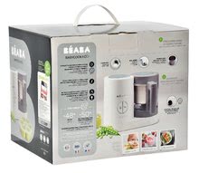 Pre bábätká - Parný varič a mixér Babycook® Neo Grey White Beaba šedo-strieborný od 0 mesiacov_19