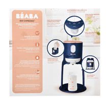 Sterilizers and bottle warmers - Bib'expresso Beaba Milk Preparation Set Night Blue and bottle warmer with heating up to 30 seconds, blue, 0 months and over_13
