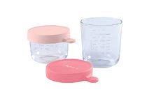 Parní hrnec s mixérem - Set parní vařič a mixér Babycook® Solo Beaba + dárek 2 dózy lahvička s uzávěrem lžička a izotermický obal šedý od 0 měsíců_3