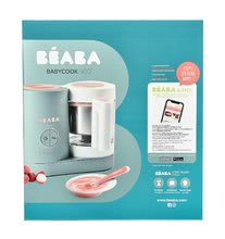 Pentru bebeluși - Aparat de gătit pe aburi şi mixer Beaba Babycook Neo Eucalyptus verde-argintiu de la 0 luni_3