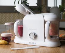 Pároló és turmixgépek - Ételpároló és turmixgép Beaba Babycook® Duo Plus White Silver dupla 0 hó-tól_2